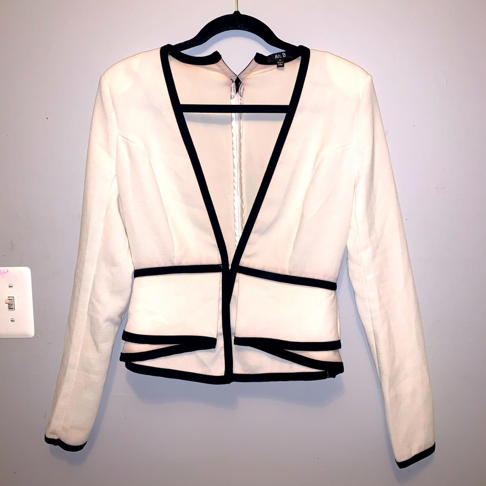 White blazer